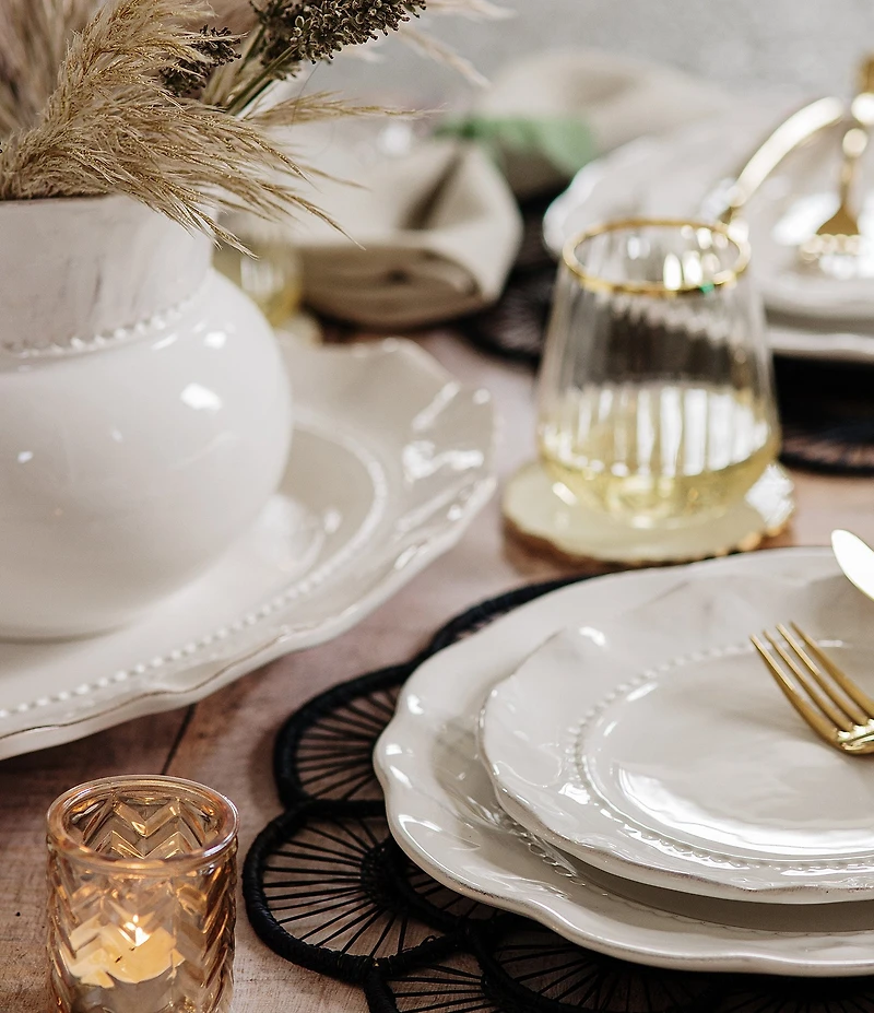 VIETRI Giorno Ash Oval Platter