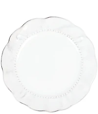 VIETRI Giorno Ash Scallop Dinner Plate