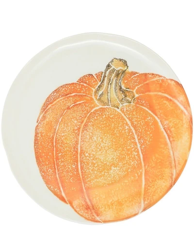 VIETRI Harvest Pumpkins Medium Salad Plate