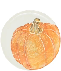 VIETRI Harvest Pumpkins Medium Salad Plate