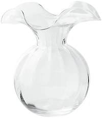 VIETRI Hibiscus Medium Fluted Glass Vase
