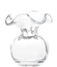 VIETRI Hibiscus Glass Bud Vase