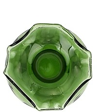 VIETRI Hibiscus Glass Bud Vase