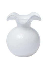 VIETRI Hibiscus Glass Bud Vase