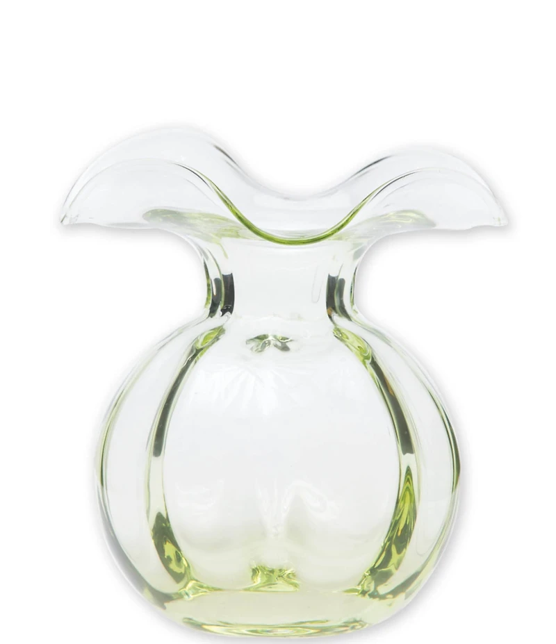 VIETRI Hibiscus Glass Bud Vase