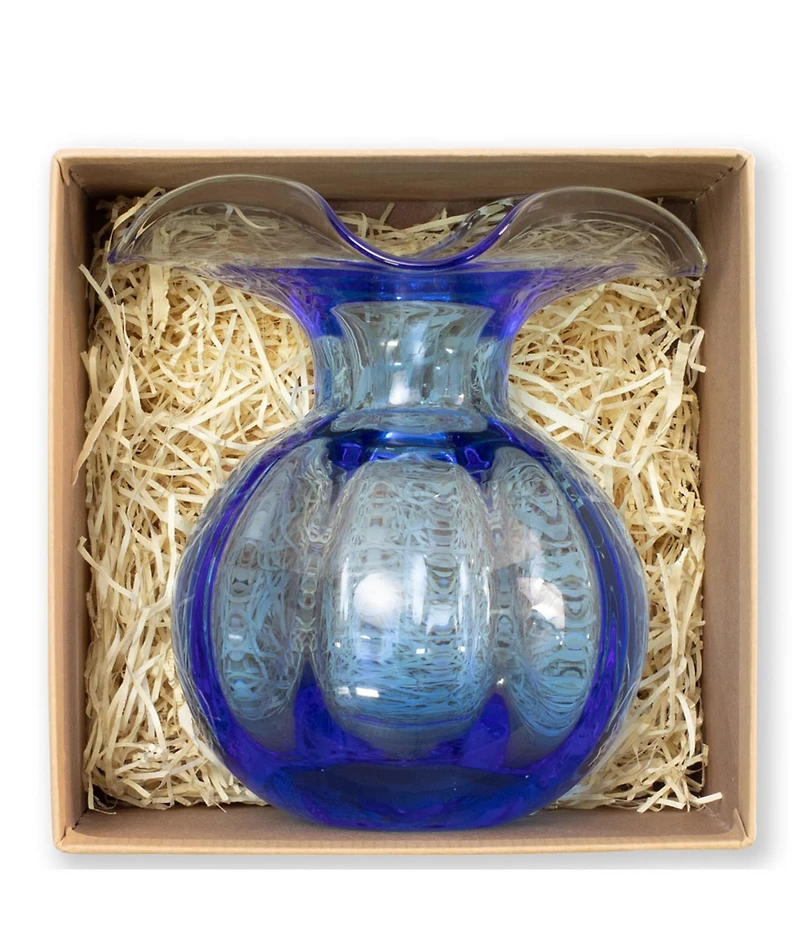 VIETRI Hibiscus Glass Bud Vase
