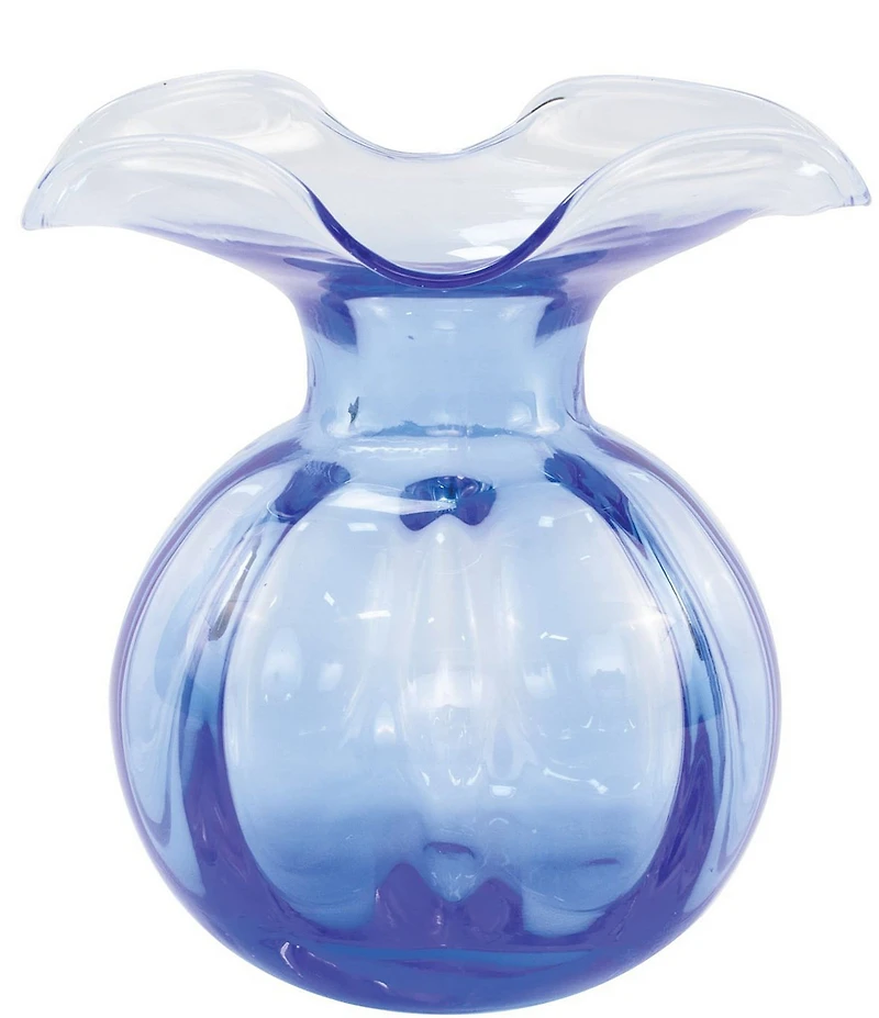VIETRI Hibiscus Medium Fluted Vase