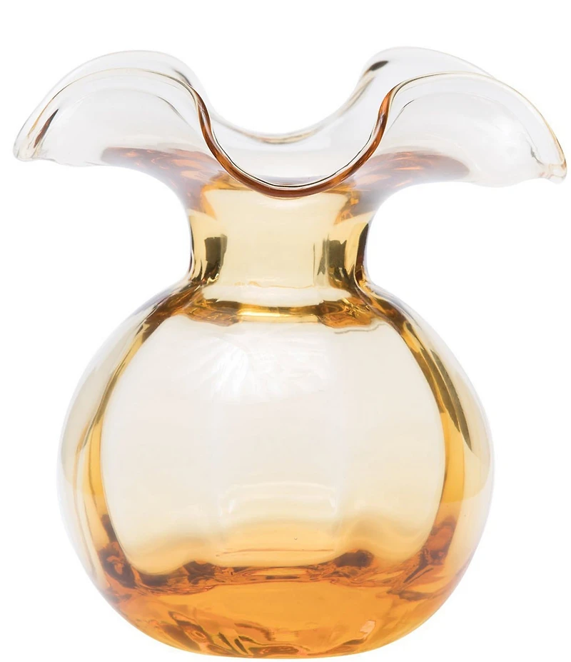 VIETRI Hibiscus Medium Fluted Vase