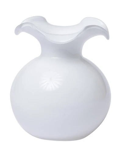 VIETRI Hibiscus Small Fluted Vase