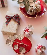 VIETRI Holiday Glass Berry Bowl