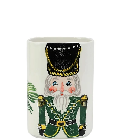 VIETRI Holiday Nutcracker Utensil Holder