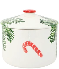 VIETRI Holiday Nutcrackers Collection Biscotti Jar