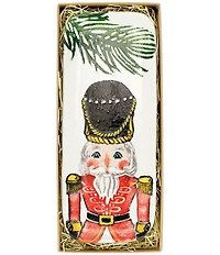 VIETRI Holiday Nutcrackers Collection Narrow Rectangular Tray