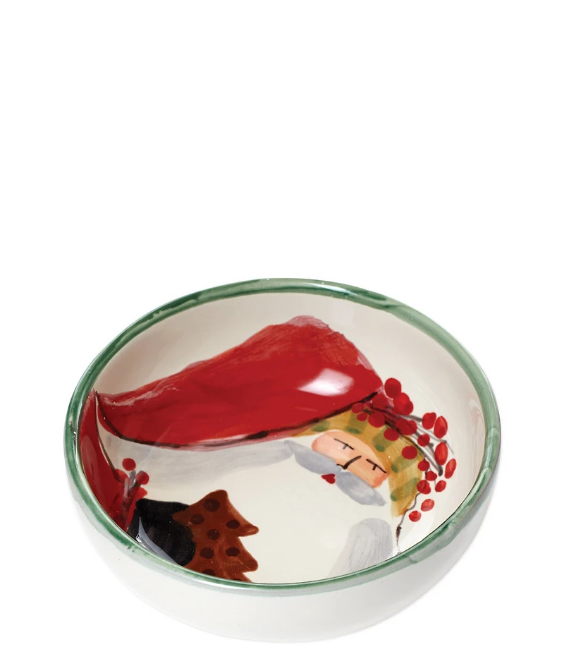VIETRI Holiday Old St. Nick Bambini Dish Set