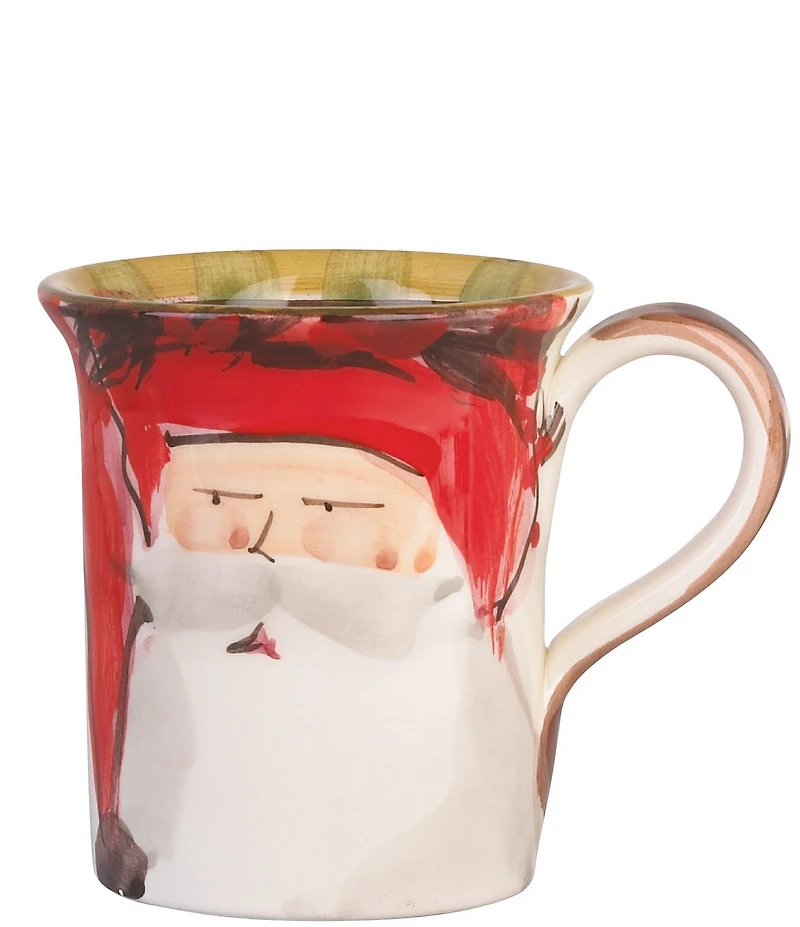 VIETRI Holiday Old St. Nick Mug