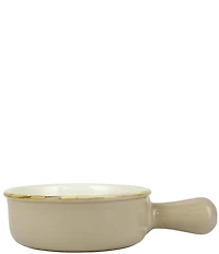 Vietri Italian Baker Small Round Baker with Large Handle
