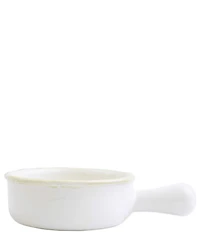 Vietri Italian Baker Small Round Baker with Large Handle