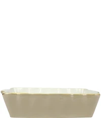 VIETRI Italian Bakers Aqua Large Rectangular Baking Dish
