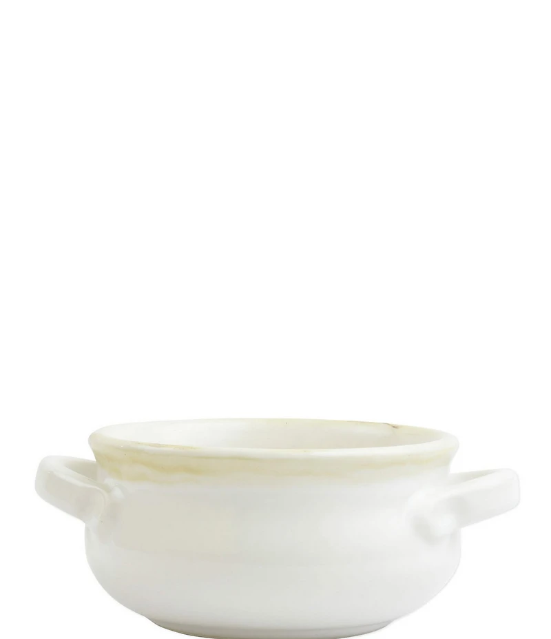 VIETRI Italian Bakers Small Handled Round Baker