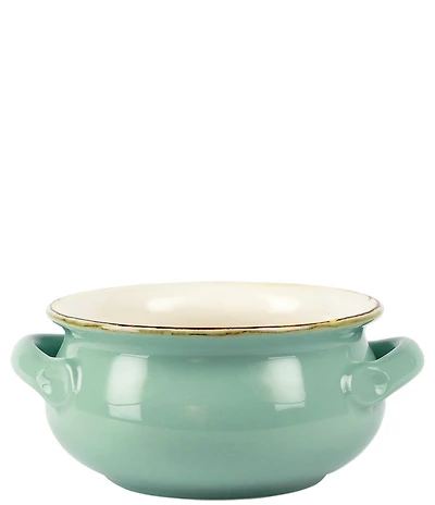 VIETRI Italian Bakers Small Handled Round Baker