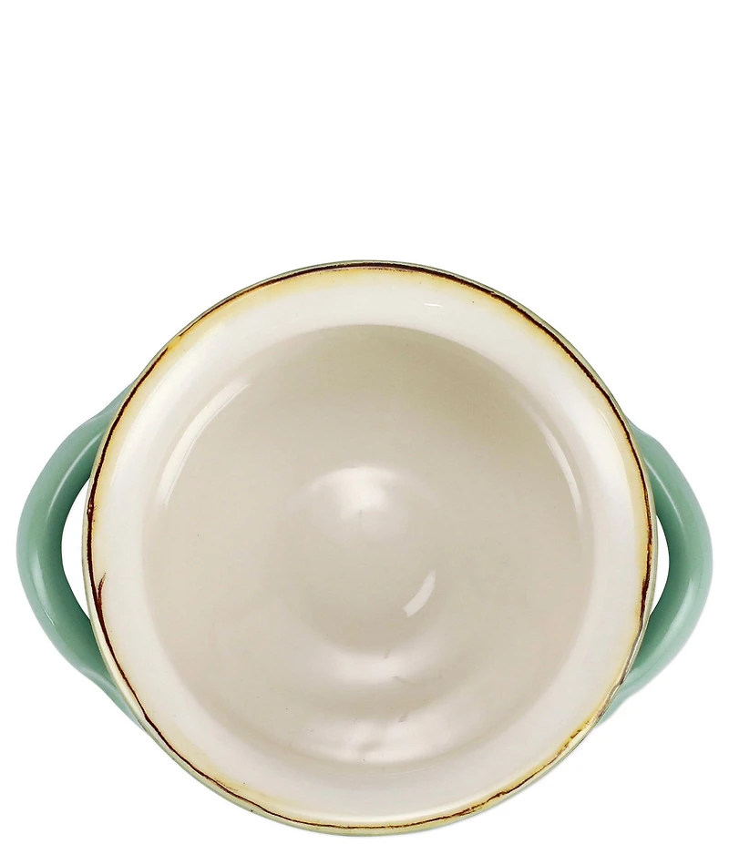 VIETRI Italian Bakers Small Handled Round Baker