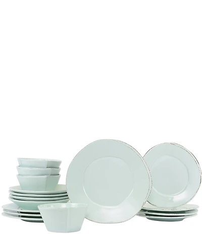 VIETRI Lastra Collection 16-Piece Dinnerware Set