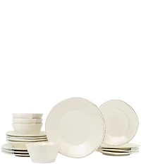 VIETRI Lastra Collection 16-Piece Dinnerware Set