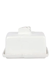 VIETRI Lastra Collection Butter Dish