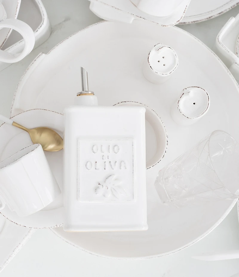 VIETRI Lastra Collection Salt & Pepper Set