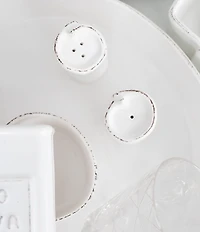 VIETRI Lastra Collection Salt & Pepper Set