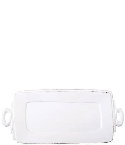 VIETRI Lastra Handled Rectangular Platter