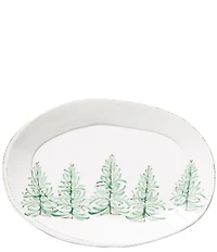VIETRI Lastra Holiday Large Oval Platter