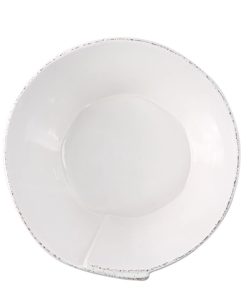 VIETRI Lastra Holiday Stacking Serving Bowl