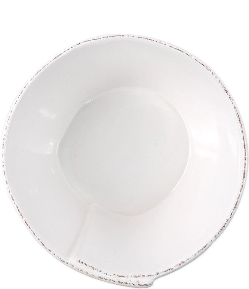 VIETRI Lastra Holiday Medium Stacking Serving Bowl