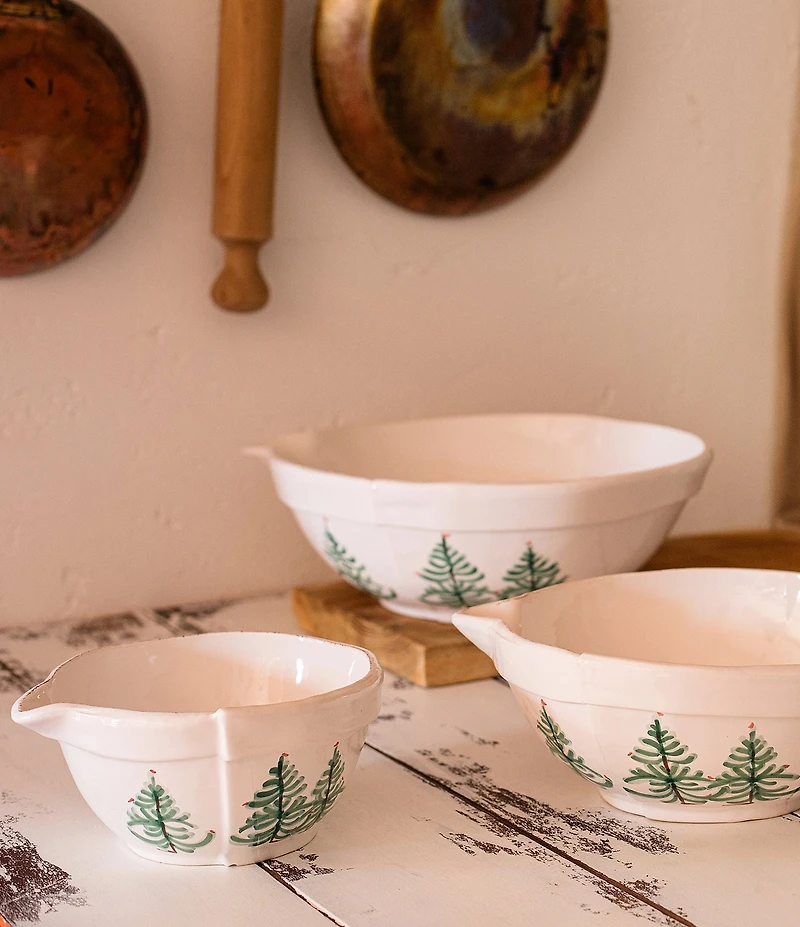VIETRI Lastra Holiday Mixing Bowl