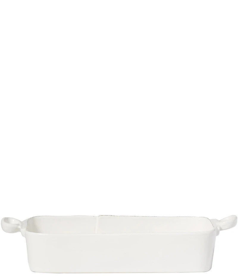 VIETRI Lastra Holiday Rectangular Baker Dish