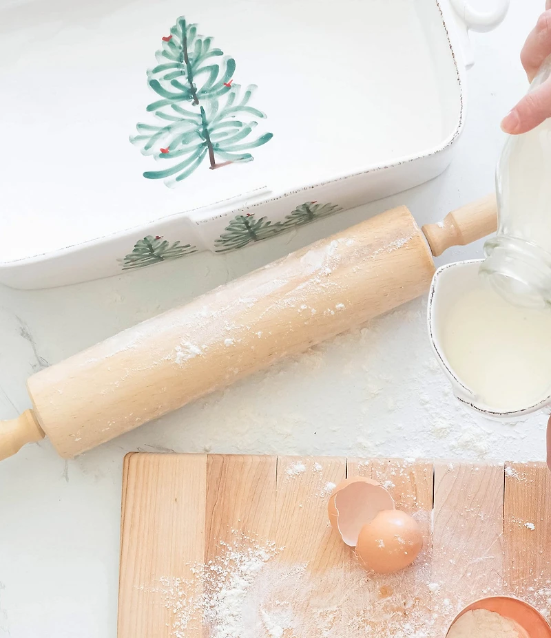 VIETRI Lastra Holiday Rectangular Baker Dish