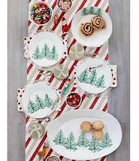 VIETRI Lastra Holiday Small Oval Platter