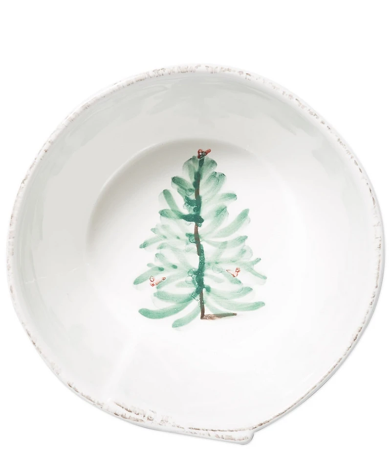 VIETRI Lastra Holiday Stacking Cereal Bowl