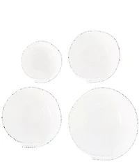 VIETRI Lastra White Assorted Prepping Bowls - Set of 4