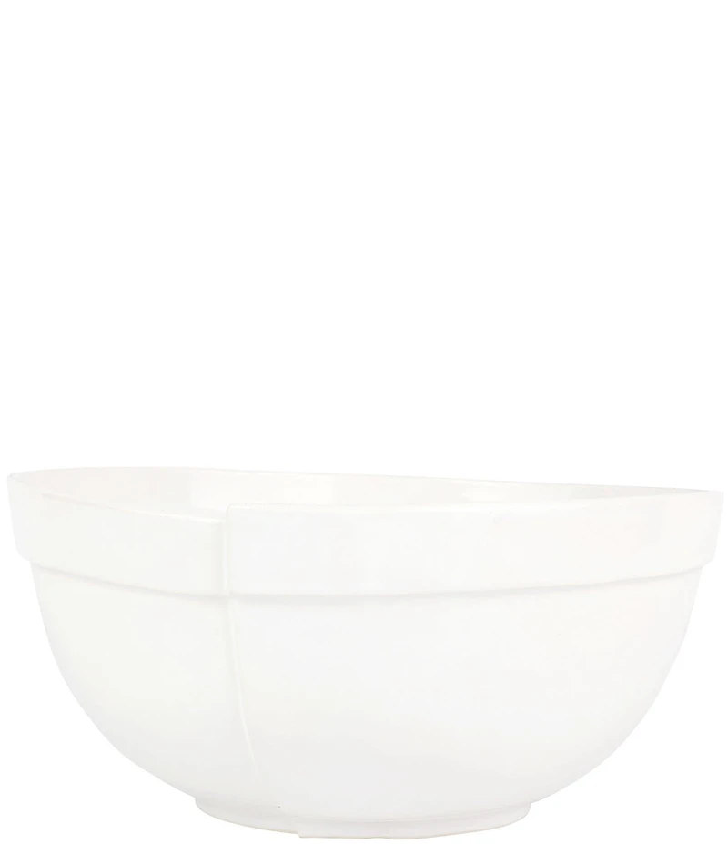 VIETRI Lastra White Centerpiece Bowl