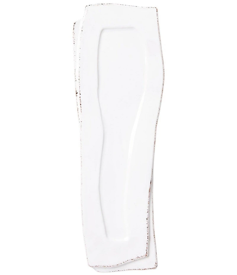 VIETRI Lastra White Spoon Rest