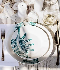 VIETRI Lido Aqua Salad Plate