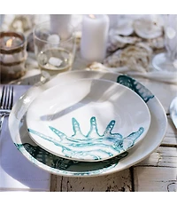VIETRI Lido Aqua Salad Plate