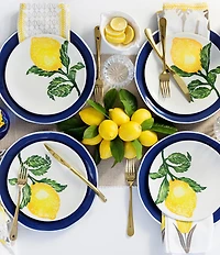 VIETRI Limoni Salad Plate