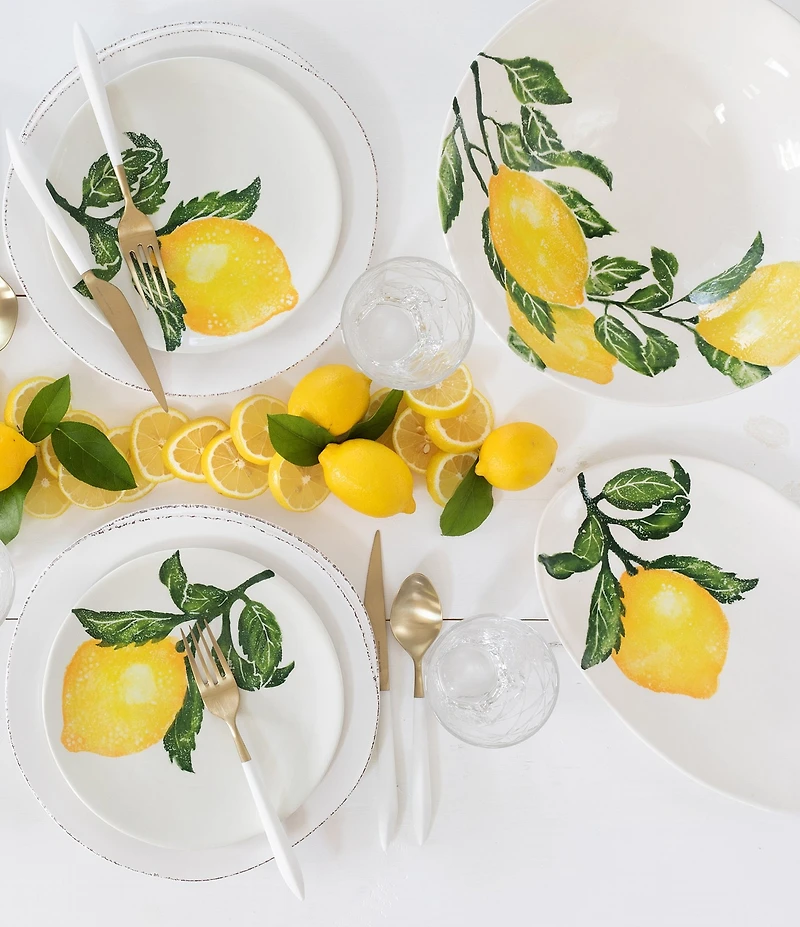 VIETRI Limoni Small Oval Platter