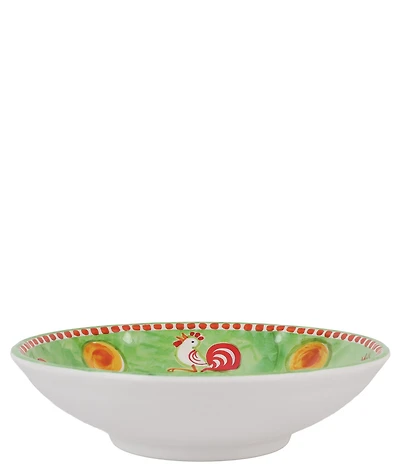 VIETRI Melamine Campagna Chicken Gallina Print Coupe Pasta Bowl