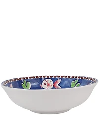 VIETRI Melamine Campagna Gallina Print Large Serving Bowl