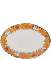 VIETRI Melamine Campagna Oval Platter