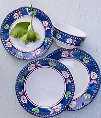 VIETRI Melamine Campagna Pesce Fish Print Cereal Bowl